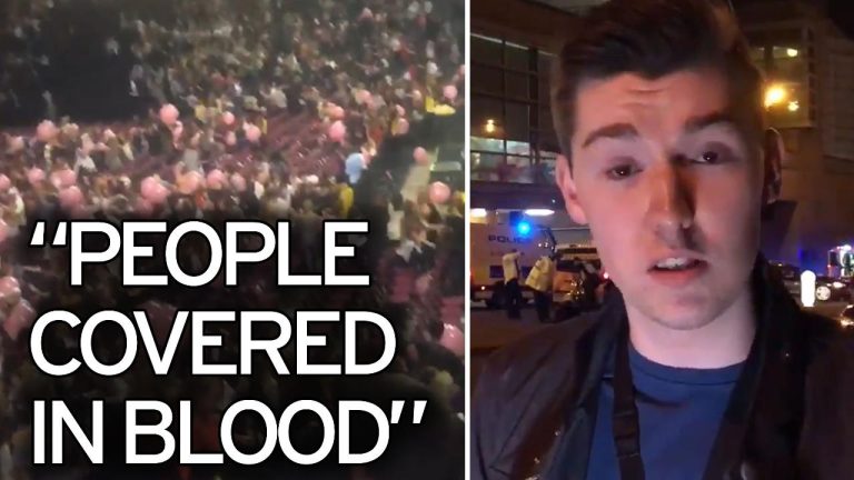 Manchester. Martor ocular “Aveam bucăți de carne în păr” Filmul care arată MOMENTUL EXPLOZIEI (VIDEO)