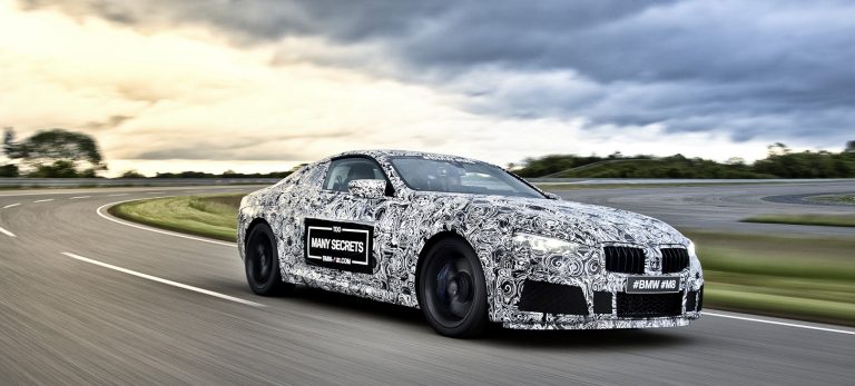 BMW M8 Primele imagini, camuflate, ale BESTIEI
