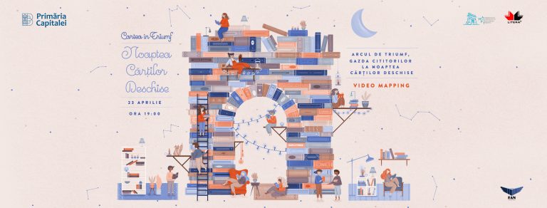 Noaptea Cărților Deschise 2019, diseara la Arcul de Triumf