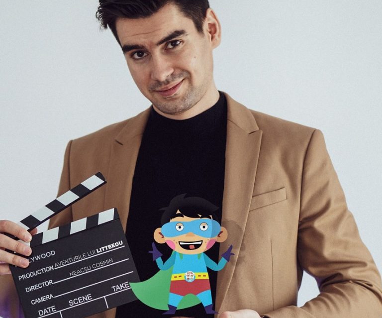 Faceți cunoștință cu Little Edu! Un supererou 100% românesc