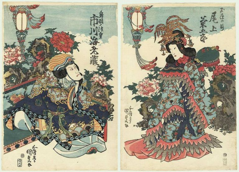 Castelul Cantacuzino. Povestea celor 47 de ronin, într-o expoziție de stampe japoneze