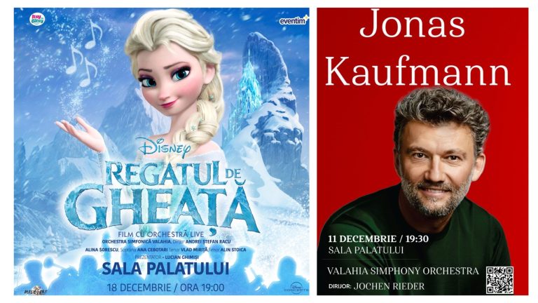 Moș Nicolae aduce cadouri muzicale la Sala Palatului: concertul tenorului Jonas Kaufmann și producția Disney Frozen – Regatul de Gheață”